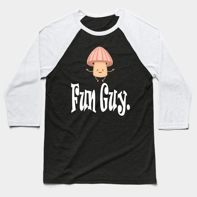 Fun Guy Baseball T-Shirt by Work Memes